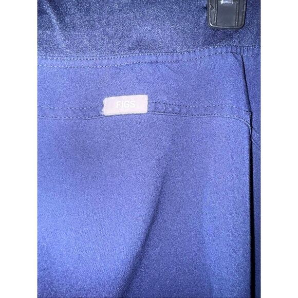 FIGS NAVY SCRUB PANTS women’s SMALL uniform healthcare nursing #751 - Picture 4 of 5